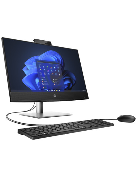 HP Pro 440 G9 AIO All-in-One - i3-12100T, 8GB, 256GB SSD, 23.8 FHD IPS Non-Touch AG, Height Adjustable, USB mouse & keyboard, w