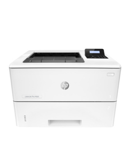 HP LaserJet Pro M501dn Printer - A4 Mono Laser, Print, Automatic Document Feeder, Auto-Duplex, LAN, 43ppm, 1500-6000 pages per  HP LaserJet Pro M501dn Printer - A4 Mono Laser, Print, Automatic Document Feeder, Auto-Duplex, LAN, 43ppm, 1500-6000 pages per