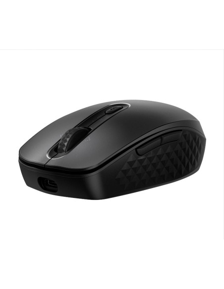 HP 695 Wireless Bluetooth Mouse - Wireless Qi-Charging, Programmable, 4-way Scrolling - Black