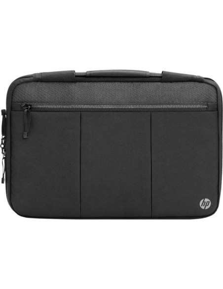 HP Executive 14 Laptop Sleeve, Water Resistant, Bluetooth tracker Pocket - Black, Grey