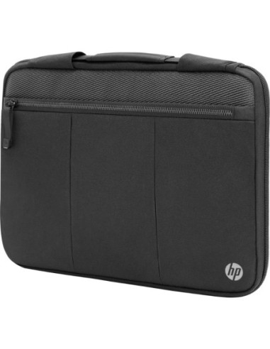 HP Executive 14 Laptop Sleeve, Water Resistant, Bluetooth tracker Pocket - Black, Grey