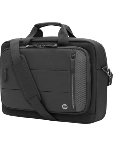 HP Executive 16 Top Load, Water Resistant, Expandable, RFID & Bluetooth tracker Pocket, Cable Pass-through USB-C port - Black, 