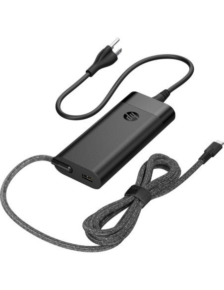 HP 110W USB-C (100W USB-C + 10W USB-A) Power Adapter Notebook Charger - Multi-Device Charging / fits ProBook 450 455, EliteBook