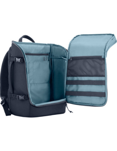 HP Travel 15.6 Backpack, 25 Liter Capacity, RFID & Bluetooth tracker Pocket - Iron Grey