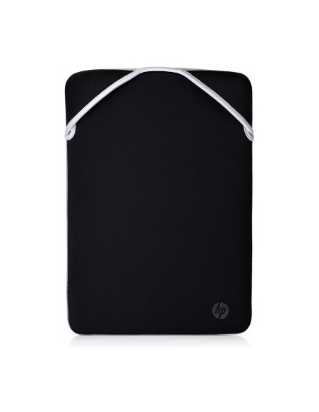 HP 15.6 Reversible Sleeve Black, Silver