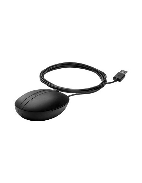 HP 320M USB Wired Optical Mouse - Black