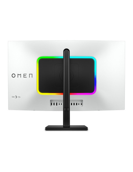 HP OMEN Transcend 32 White Backlit Gaming Charging Monitor - 31.5" 3840 x 2160 4K UHD 240Hz 250-nit AG, QD-OLED, USB-C(140W/15W