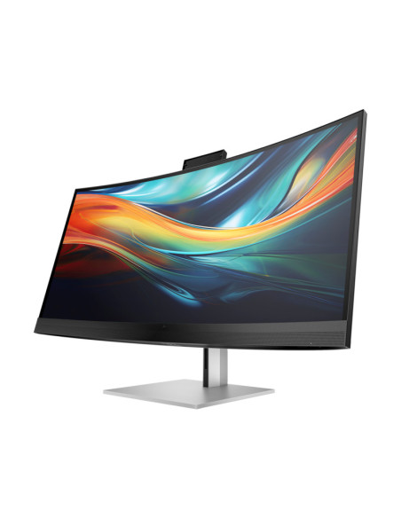 HP 740pm Series 7 Pro 5K Curved Conferencing Monitor - 39.7" 5120x2160 WUHD 300-nit 60Hz AG, Curved, IPS, 2x USB-C(100W)/HDMI/D