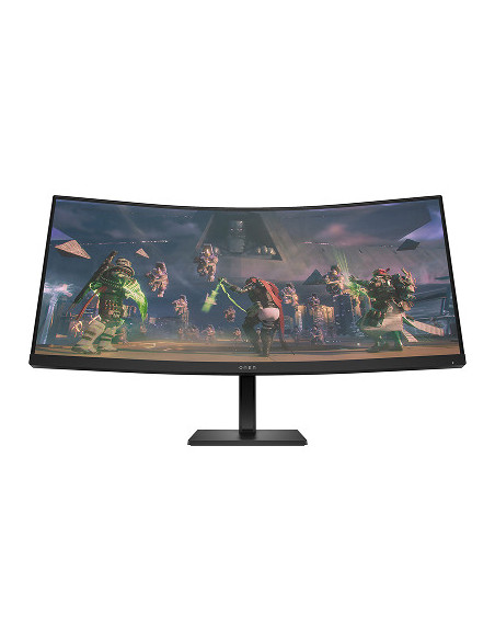 HP OMEN 34c WQHD Curved Gaming Monitor - 34" 3440 x 1440 WQHD 400-nit 165Hz AG, VA, 2x HDMI/DisplayPort/Audio Jack, speakers, h