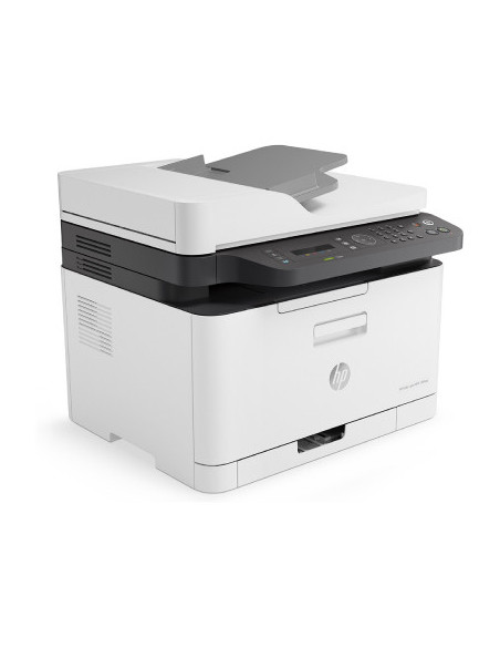 HP Color LaserJet 179fnw AIO All-in-One Printer - A4 Color Laser, Print/Copy/Scan/Fax, Automatic Document Feeder, LAN, WiFi, 18