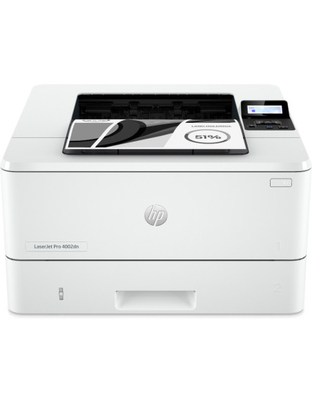 HP LaserJet Pro 4002dn Printer - A4 Mono Laser, Print, Automatic Document Feeder, Auto-Duplex, LAN, 40ppm, 750-4000 pages per m