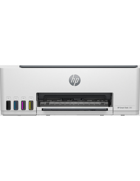 HP SmartTank 580 All-in-One Printer - A4 Color Ink, Print/Copy/Scan, WiFi, 22ppm, 400-800 pages per month