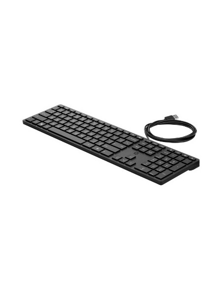 HP 320K USB Wired Keyboard - Black - ESTONIAN (BULK of 12 pcs)