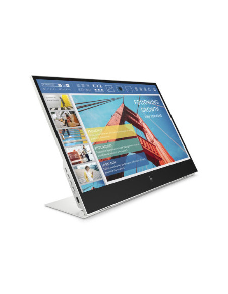 HP E14 G4 FHD Portable Monitor - DAMAGED - 14" 1920x1080 FHD 400-nit 60Hz AG, IPS, 2x USB-C, tilt/swivel, 3 years HP E14 G4 FHD Portable Monitor - DAMAGED - 14" 1920x1080 FHD 400-nit 60Hz AG, IPS, 2x USB-C, tilt/swivel, 3 years