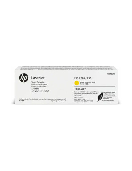 HP Extra High Capacity Yellow Contract Toner Cartridge, 5500 pages, w/TerraJet Technology, for HP Color LaserJet Pro 4201, Colo