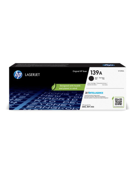 HP 139A Black Toner Cartridge, 1500 pages, for HP LaserJet Pro 3002, 3102
