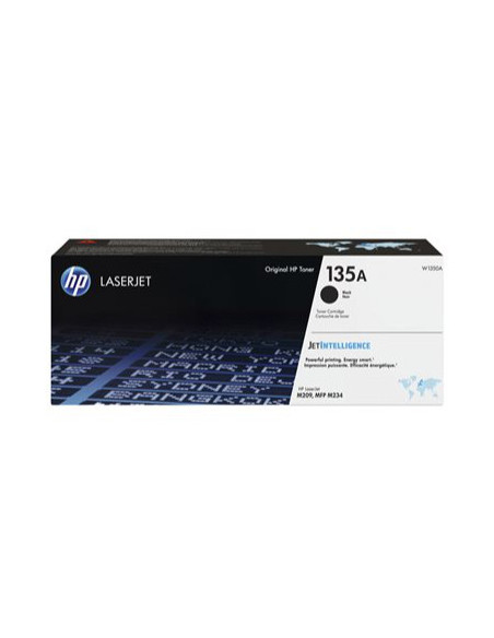 HP 135A Black Toner Cartridge, 1100 pages, for HP LaserJet M209, Laserjet M234