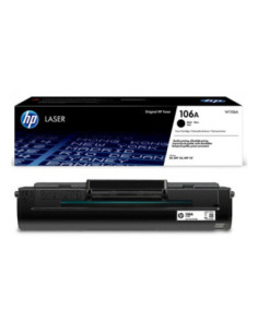 HP 106A Black Toner Cartridge, 1000 pages, for HP Laser 107, 135,137