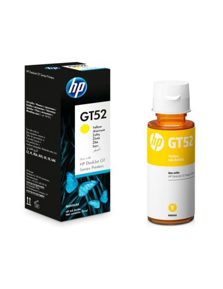 HP GT52 Yellow Ink Bottle, 8000 pages, for HP DeskJet GT series, Cronos