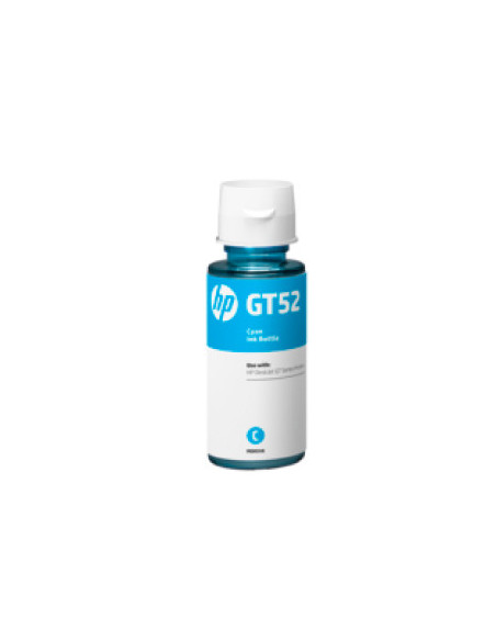 HP GT52 Cyan Ink Bottle, 8000 pages, for HP DeskJet GT series, Cronos
