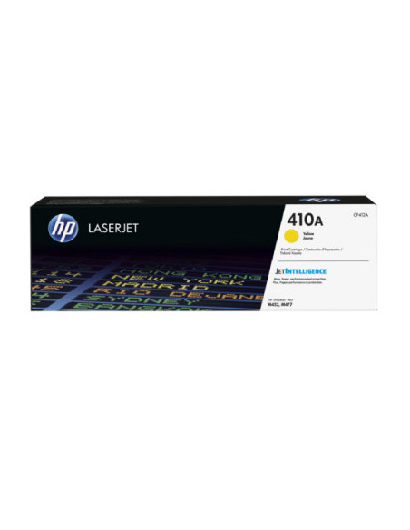 HP 410A Yellow Laser Toner Cartridge, 2300 pages, for HP LaserJet Pro M452, LaserJet Pro M477