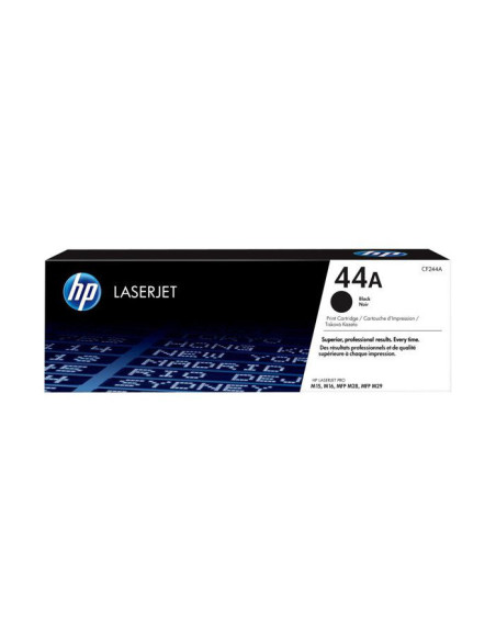 HP 44A Black Laser Toner Cartridge, 1000 pages, for HP LaserJet Pro M14, M15, M17, M28