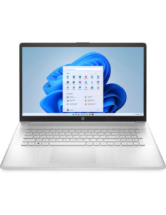 HP Laptop 17-cp2010ny - Ryzen 3 7320U, 8GB, 512GB SSD, 17.3" FHD 250-nit AG, 720p cam, FPR, US backlit keyboard, 41Wh, Natural 