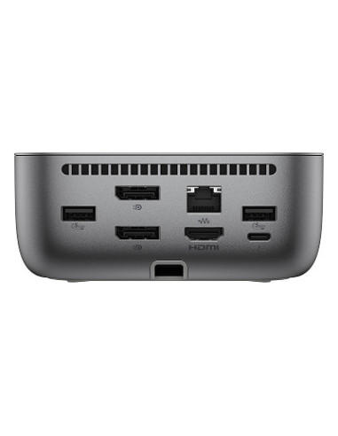 HP Thunderbolt 4 Dock G6 100W - 3x USB-A, 2x USB-C, 1x USB-C Thunderbolt 4, 2x DisplayPort, 1x HDMI, 1x RJ-45, Meteor Silver