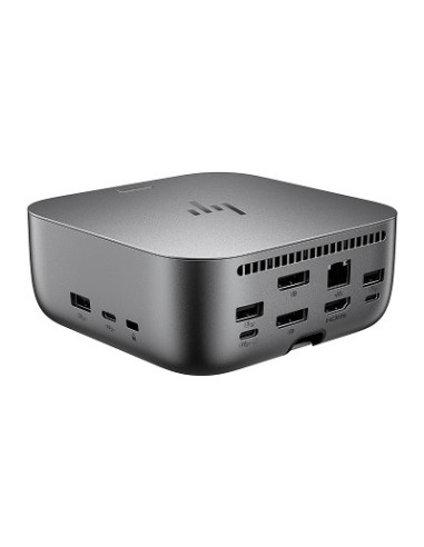 HP Thunderbolt 4 Ultra Dock G6 180W - 5x USB-A, 2x USB-C, 1x USB-C Thunderbolt 4, 2x DisplayPort, 1x HDMI, 1x RJ-45, Meteor Sil