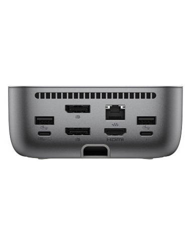 HP Thunderbolt 4 Ultra Dock G6 180W - 5x USB-A, 2x USB-C, 1x USB-C Thunderbolt 4, 2x DisplayPort, 1x HDMI, 1x RJ-45, Meteor Sil