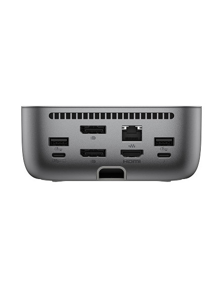 HP Thunderbolt 4 Ultra Dock G6 180W - 5x USB-A, 2x USB-C, 1x USB-C Thunderbolt 4, 2x DisplayPort, 1x HDMI, 1x RJ-45, Meteor Sil