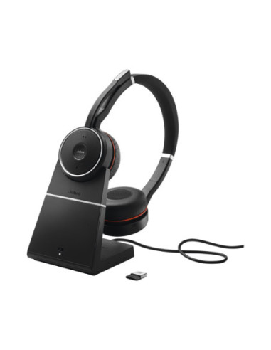 Jabra Evolve 75 SE UC Stereo, USB-A, W. Stand
