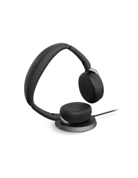 Jabra Evolve2 65 Flex MS Stereo Wireless Headset, Bluetooth, USB-A, Black