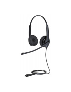 Jabra BIZ 1500 Duo QD Wired Headset, Black