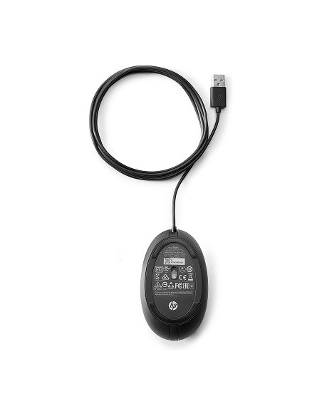 HP 320M USB Wired Optical Mouse - Black (BULK of 120 pcs)