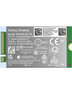 HP 4G LTE Modem m.2 WWAN Cat 16 Mobile Broadband Cellular (compatible with WWAN-ready EliteBook 6 8 X - G1i G1a - 13 14 16, Fli
