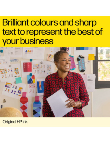 HP GT52 Yellow Ink Bottle - BOX DAMAGE - 8000 pages, for HP DeskJet GT series, Cronos