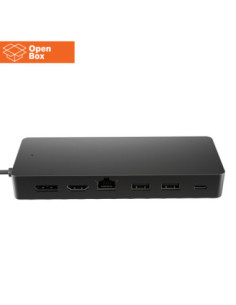 HP Universal USB-C Multiport Travel Hub 65W - OPENBOX - 2 x USB 3.2, 2 x USB-C, 1 x DP, 1 x HDMI, 1 x RJ-45, 1 year