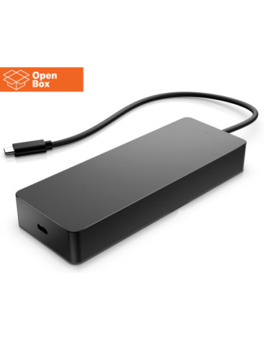 HP Universal USB-C Multiport Travel Hub 65W - OPENBOX - 2 x USB 3.2, 2 x USB-C, 1 x DP, 1 x HDMI, 1 x RJ-45, 1 year
