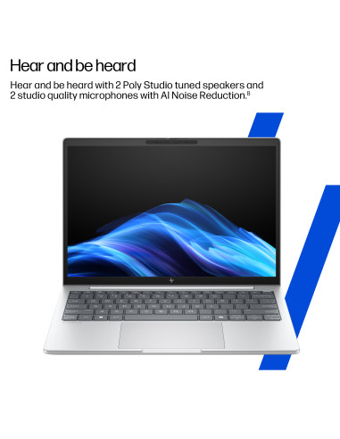 HP EliteBook 8 G1i 13 - Ultra 5-225U, 16GB, 512GB SSD, 13.3 WUXGA 300-nit AG, 5MP IR cam, WWAN-ready, Smartcard, FPR, US backli