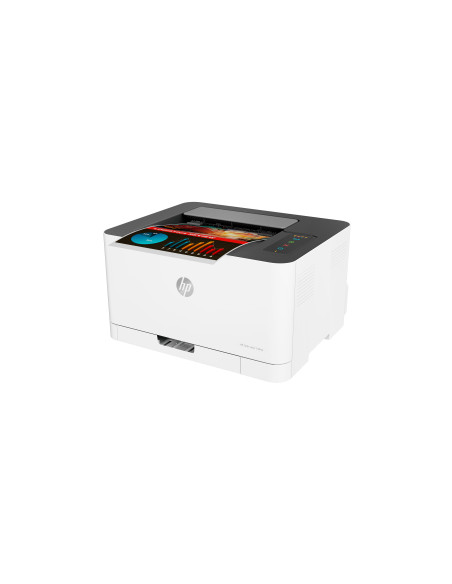 HP Color LaserJet 150nw Printer - A4 Color Laser, Print, LAN, WiFi, 18ppm, 100-500 pages per month