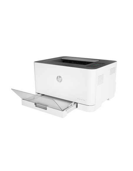HP Color LaserJet 150nw Printer - A4 Color Laser, Print, LAN, WiFi, 18ppm, 100-500 pages per month