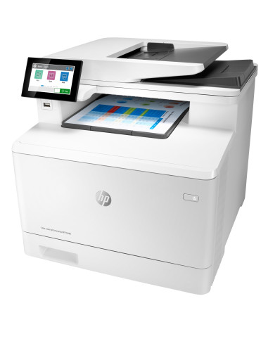 HP Color LaserJet Enterprise MFP M480f AIO All-in-One Printer - A4 Color Laser, Print/Copy/Dual-Side Scan/Fax, Automatic Docume