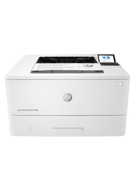 HP LaserJet Enterprise M406dn Printer - A4 Mono Laser, Print, Auto-Duplex, LAN, 38ppm, 900-4800 pages per month