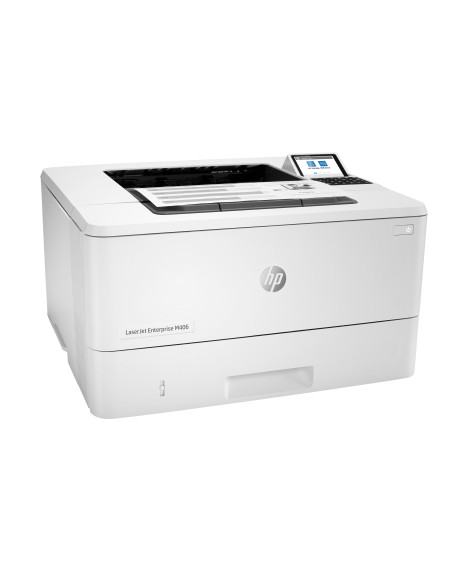 HP LaserJet Enterprise M406dn Printer - A4 Mono Laser, Print, Auto-Duplex, LAN, 38ppm, 900-4800 pages per month