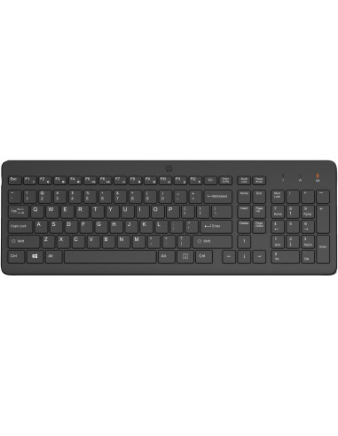 HP 225 Wireless Keyboard - Black - US ENG