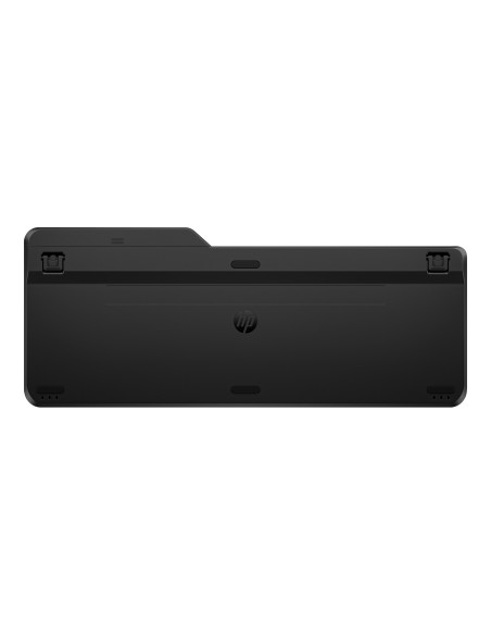 HP 475 Wireless Silent Keyboard - Dual-Mode, Spill-resistant, Sanitizable, Programmable - Black - US ENG