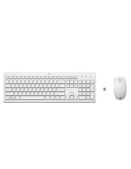 HP 230 Wireless Mouse Keyboard Combo - White - EST