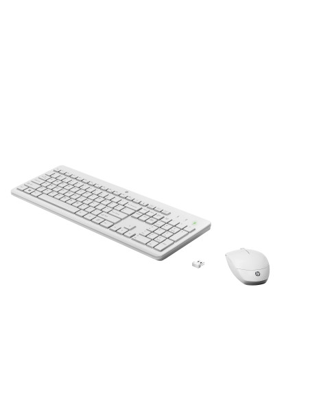 HP 230 Wireless Mouse Keyboard Combo - White - EST