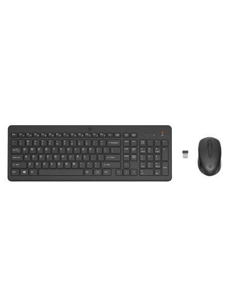 HP 330 Wireless Mouse Keyboard Combo - Black - US ENG
